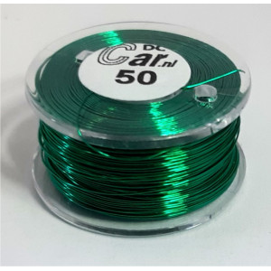 DC-Car Lakdraad groen 50m