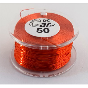 DC-Car enamel wire orange 50m