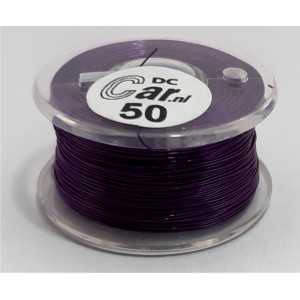 DC-CAR enamel wire violet 50m