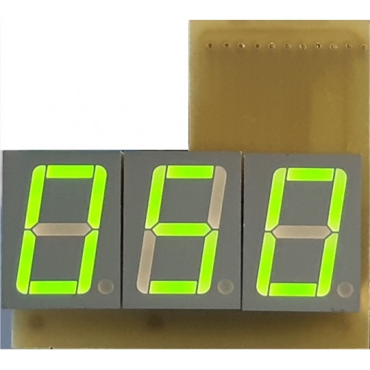 3 Digit display