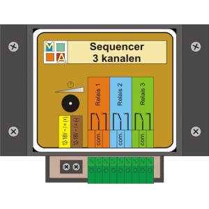 Sequencer 3 kanelen