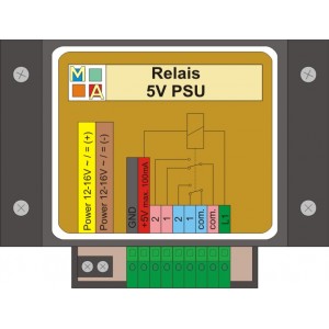 Relais 5V met ingebouwde 5V...