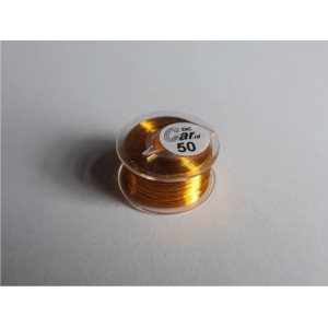 DC-Car Lakdraad geel 50m