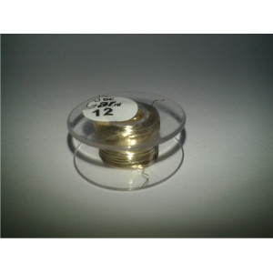 DC-Car Lakdraad messing 12m