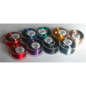 Set lakdraad 9 kleuren 50m