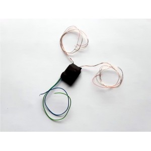 Draaiend zwaailicht blauw...