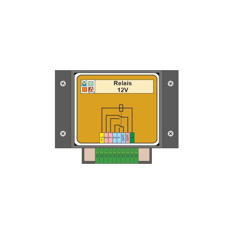 Memory relais 12 Volt
