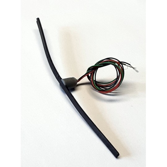 Hall sensor for feedback with wire