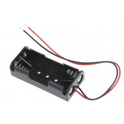 Battery holder for 2 AAA...