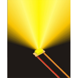 LED 0805 yellow wired