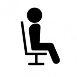 Sitting person
