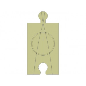 44 mm straight for junction...