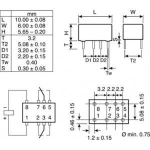 Micro relais 4,5V