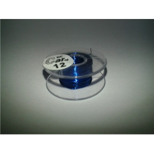 DC-Car enamel wire blue 12m