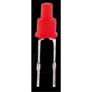 LED 2 mm rood 10 stuks